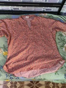 Floral Print Long Sleeve Top