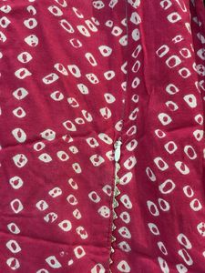 Bandhani Maternity Kurti with plazzo