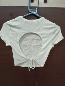 Backless Tshirt Top! 🕊️