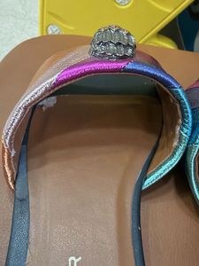 Kurt Geiger Rainbow Slide Sandals
