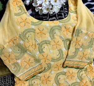 Exclusive PURE CHICKENKARI KURTI