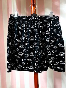 Zudio Printed Sleep Shorts Pack of 2