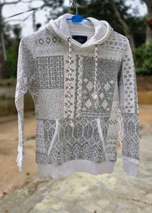 Stylish Patterned Hoodie