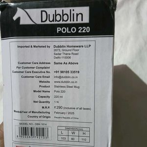 Orange Dublin Mug with Lid