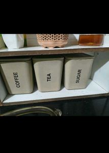 Set of 3 Kitchen Canisters air tight