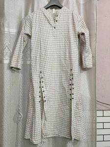 Checked Pattern Kurti