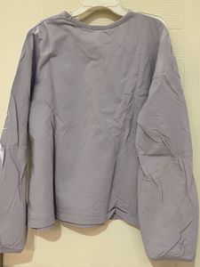 H&amp;M Lilac Grazie Mille Long Sleeve sweat-tshirt