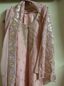 Beautiful Pink Kurta Set with Dupatta