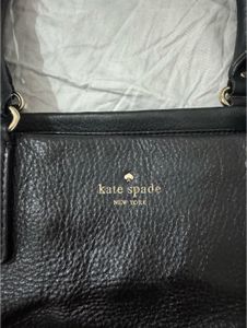 Kate Spade Black Leather Shoulder Bag