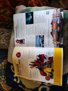 Travel book and stickers