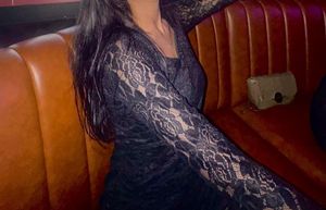 Elegant Black Lace Mini Dress