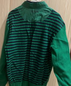Green Pullover Jacket