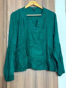 LOV Green Tunic/Top