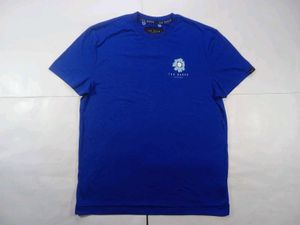 Ted Baker iiMqen's Royal Blue Graphic T-Shirt