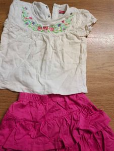 combo of Babyhug dresses for 2 To 3 yrs girl