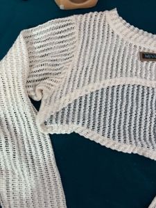 Crochet Knit Shrug