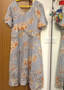 Floral Print Midi Dress
