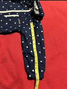 Polka Dot Windbreaker Jacket – Size 100