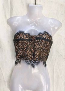 Lace Strapless top