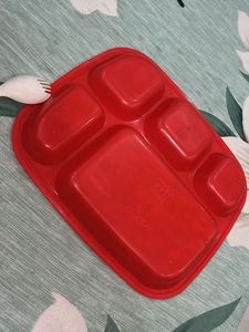 Avengers Divided Kids Meal Tray with spoon