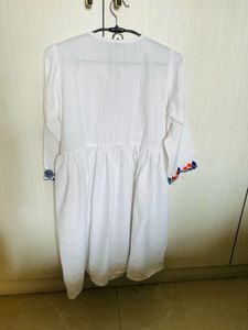 Boho white dress