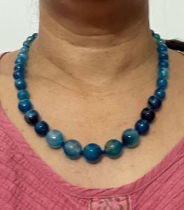 Blue Beaded Necklace
