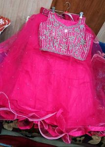 Pink Lehenga Choli