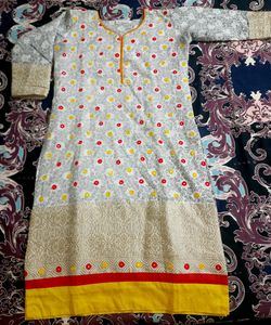 Designer Kurta With Dupatta