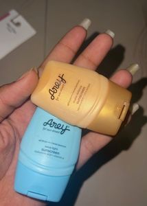 Arey Sunscreens - Matte Defense & Aqua Light 🤍🤍