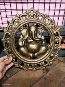 Metal Ganesha Wall Decor