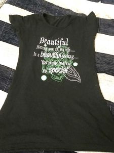Blacklong  T-shirt