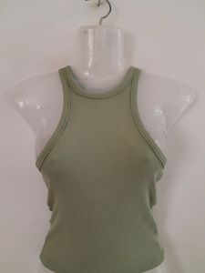 Light Olive Green Tank Top (Women's)