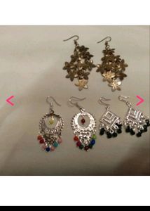 5 Pair Of Earrings