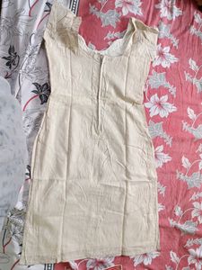 Cream Kurta For Women