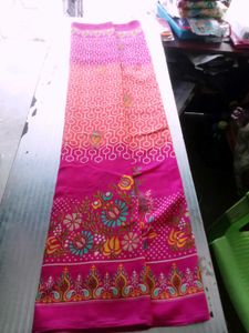 Soft poonam sarees Pink Saree