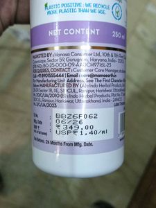 Mamaearth Rosemary Anti Hair Fall Shampoo