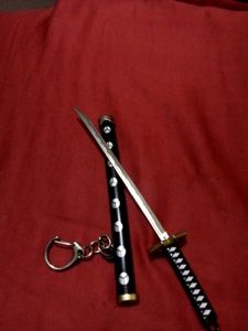 Miniature Katana Keychain