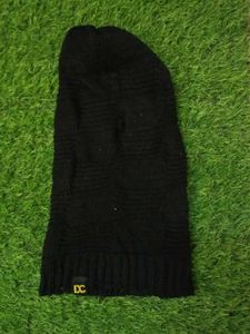 Black Knit Beanie cap