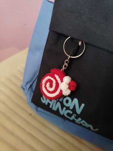 Swiss roll Keychain Charm