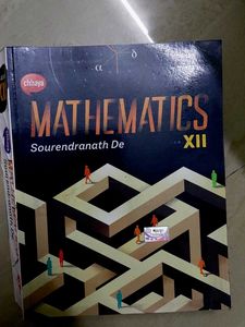 Chhaya Mathematics XII - Sourendranath De