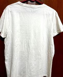 offwhite beads Embroidered Shell T-Shirt