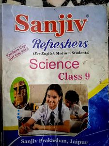 Sanjiv Refreshers Science Class 9 Textbook