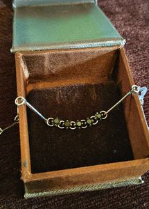 black diamonds silver bracelet