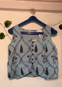 Light Blue Floral Co-ord Set