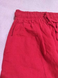 Red Palazzo Pants - Comfy &amp; Stylish