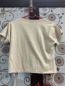 Sparkly Butterfly Lace-Up Tee
