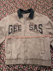 Vintage Wash Bomber Jacket