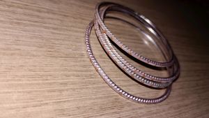 Baby Pink Colour Bangles Set