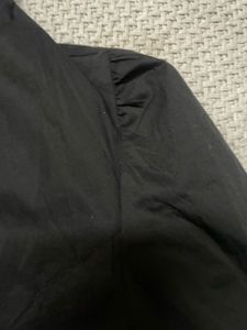 -Y2K Black tight button top🖤