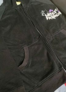Black Zip-Up Jacket
